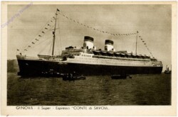 Il Super-Espresso "Conte di Savoia", Genova
