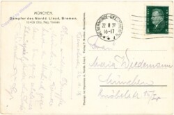 Lloyd-Dampfer "München"