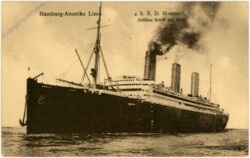S.S.D. "Bismarck", Hamburg-America Line