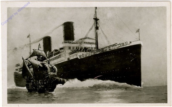 D. "Columbus" mit Karawelle "Santa Maria"