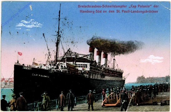 Dreischrauben-Schnelldampfer "Cap Polonio"