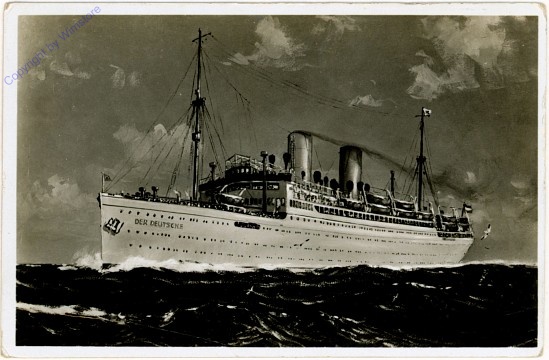 Dampfer "Der Deutsche", Norddeutscher Lloyd Bremen