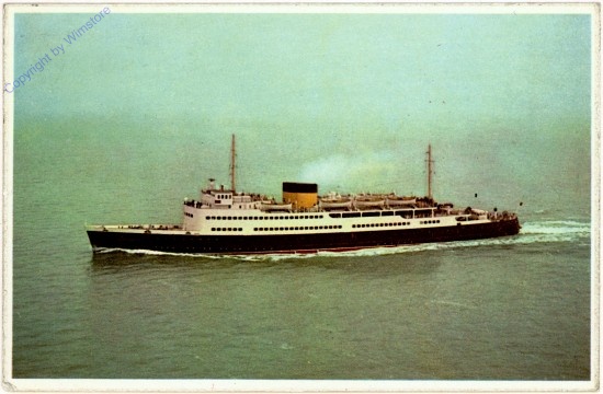 ak107378 m/s "Koning Albert", Dover-Ostend Line