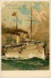 S.M. Yacht "Hohenzollern", Ausreise nach Norden