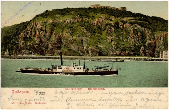 Budapest, Gellérthegy (Blocksberg)