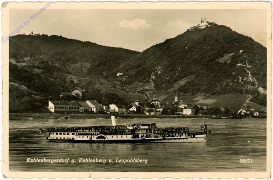ak107431 Wien 19, Kahlenbergdorf, Kahlenberg und Leopoldsberg