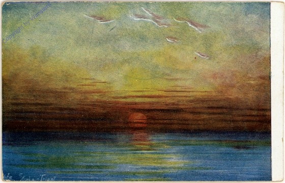 Trieste, Sonnenuntergang