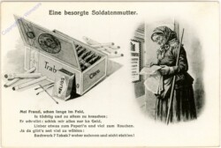 Eine besorgte Soldatenmutter