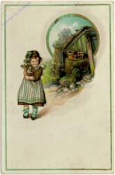 Mädchen mit Blumen