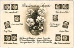 ak107567 Briefmarken-Sprache