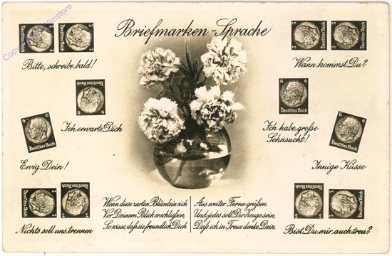 Briefmarken-Sprache
