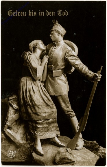 ak107680 Getreu bis in den Tod