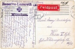 Gott schütze unsere Lieben im Felde