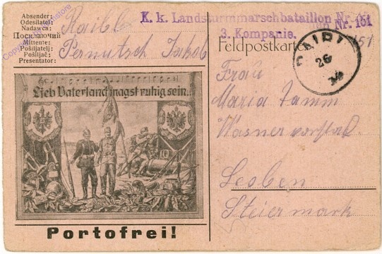 ak107829 Lieb Vaterland magst ruhig sein ...