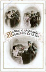 Wie könnt' ich Dein vergessen, ich weiß, was Du mir bist!
