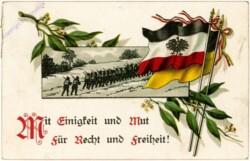 Mit Einigkeit und Mut ...