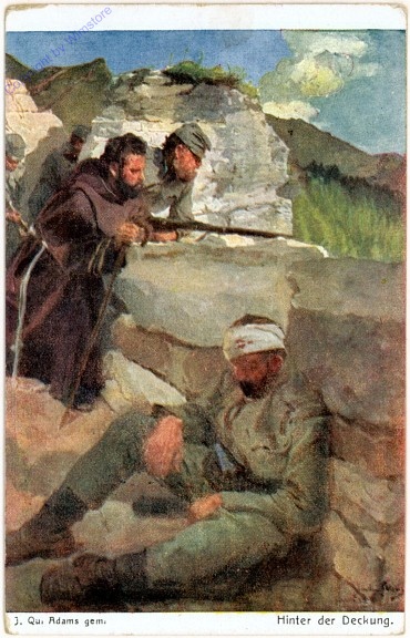 ak107939 Hinter der Deckung