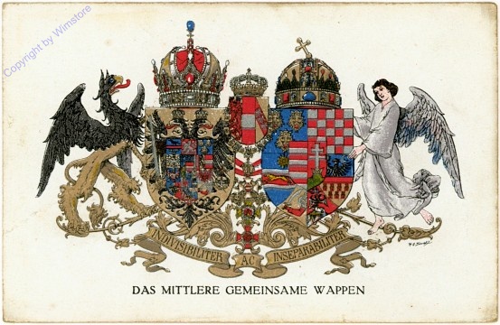 ak108001 Das mittlere gemeinsame Wappen