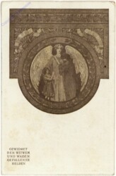 Gewidmet den Witwen und Waisen gefallener Helden