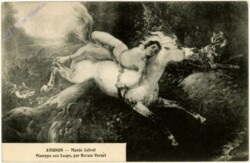 H. Vernet, Mazeppa aux Loups, Avignon, Musée Calvet