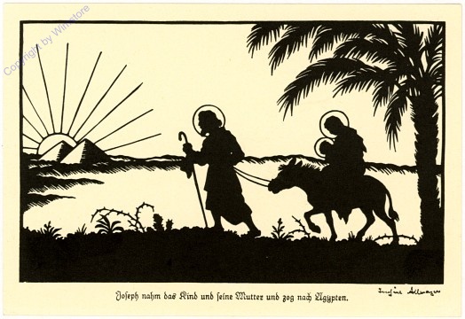 Joseph nahm das Rind und seine Mutter und zog nach Ägypten