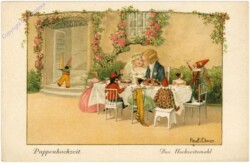 Puppenhochzeit: Das Hochzeitsmahl