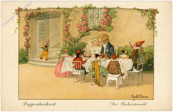 Puppenhochzeit: Das Hochzeitsmahl
