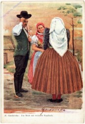 M. Gardavska: Ein Weib mit weissem Kopftuch