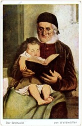 Der Großvater (von Waldmüller)