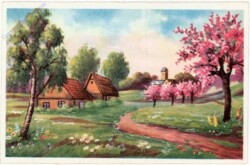 Frühling im Dorf