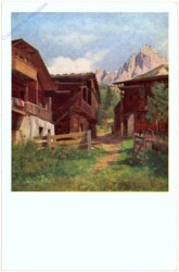 Ramsauer Blockhäuser mit Dachstein