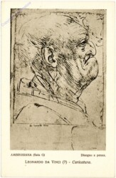 Leonardo da Vinci, Caricatura