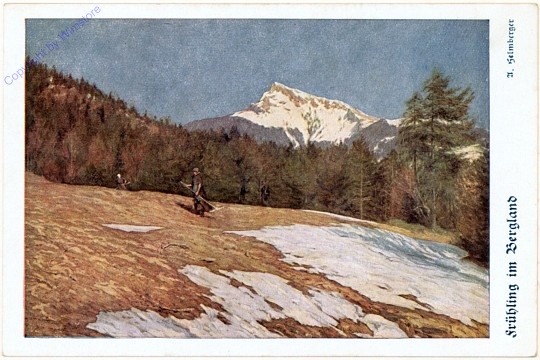 ak108370 Frühling im Bergland