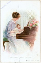 The sweetest music she ever heard