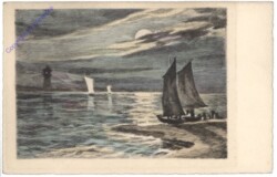 Segelboote am Ufer