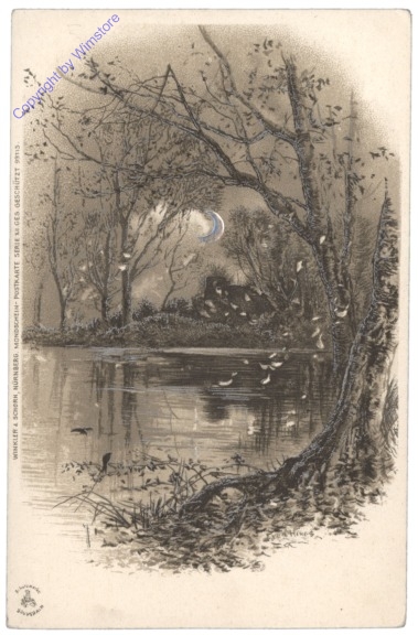Am Teich, Mondscheinkarte