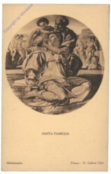 Michelangelo, Santa Famiglia