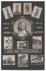 Schiller Friedrich, Zum 100. Todestage