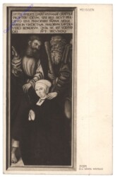 Lukas Cranach, Herzogin Barbara von Sachsen mit ihren Schutzheiligen
