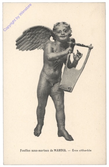 ak108732 Unterwasser-Ausgrabung Mahdia, Eros citharede
