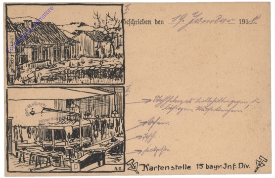 ak108788 Feldpostkarte 1918