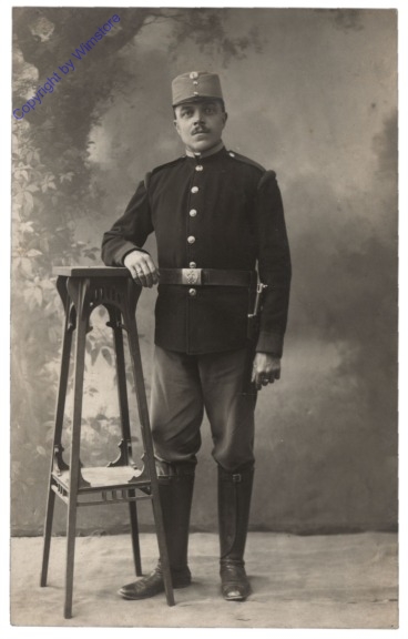 ak108789 Soldatenportrait