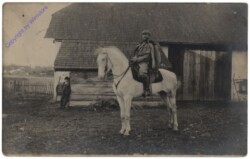 Soldat auf Pferd