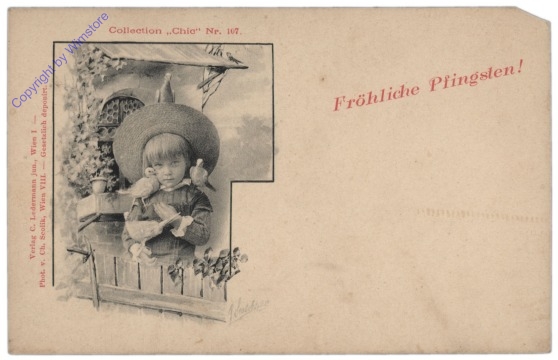 ak108989 Kind mit Vögel