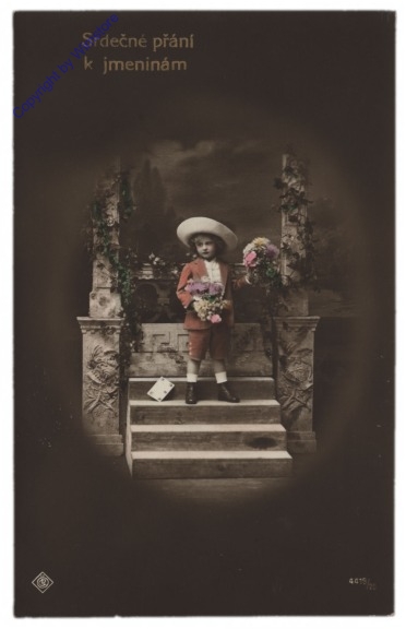 Mädchen mit Blumen, Namenstag
