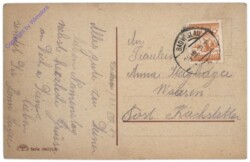 Junge Frau mit Blumen, Namenstag