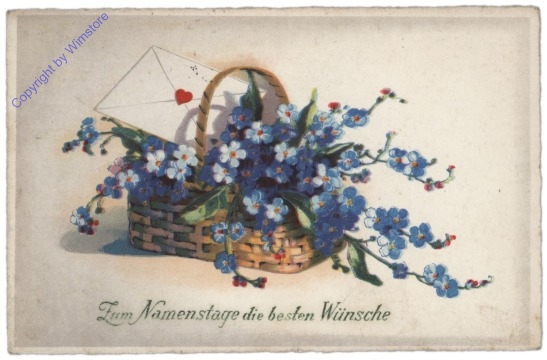 Blumenkorb, Namenstag