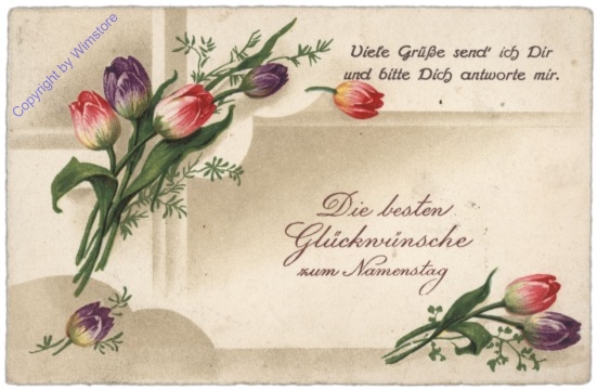 ak109051 Tulpen, Namenstag