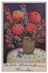 Blumenvase, Namenstag