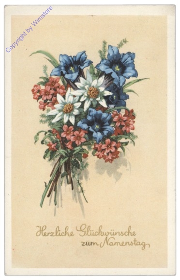Blumenstrauß, Namenstag